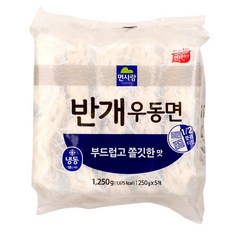 반개우동면12분리타입(부드럽고쫄깃한맛) 250Gx5입(주)면사랑, 5개, 250g