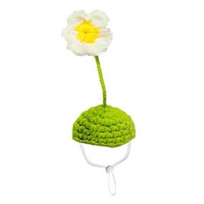 귀여운 작은 동물 모자 조절 가능한 스트랩 편안한 작은 햄스터 모자