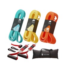 健身拉力繩, 多色, 1套