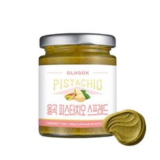 옳곡 피스타치오 스프레드 언스위트, 1개, 200g