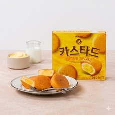 노브랜드 카스타드 12봉, 276g, 5개