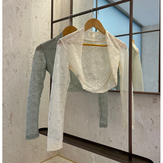 레브라인 베일 레이스 워밍업 숄