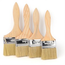 페인트 브러쉬 중형 붓 페인팅 도장용 벽면 목재 철재 수성 유성 DIY 인테리어 도구 미술
