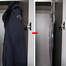 벨브형 옷걸이 압축팩 대형, 10개, 1개입