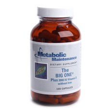 METABOLICMAINTENANCE 沒有大鐵桿的膠囊, 100顆, 1罐
