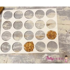 Betty's 20孔瓦片模 (圓孔), 1個, PM504(圓)20孔瓦片模