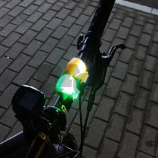 EC 밴드 클립형 안전등 자전거조명, 1개