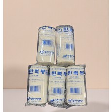 성진 탄력붕대 4인치(10cmX190cm) 5개 통기성 압박붕대, 1개입, 5봉