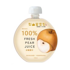 原原本本 100% 新鮮梨汁, 150g, 1個裝, 水梨汁
