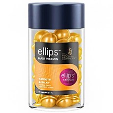 ellips 意立詩 沙龍級角蛋白膠囊護髮油，添加角蛋白 深層修護秀髮，膠囊設計 攜帶方便, 50ml, 1瓶