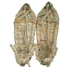 집신 옛날신발 짚신 민속공예품 공예품 볏짚 민속촌, 기본 색상