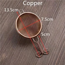 바 스트레이너 스프링 칵테일 스트레이너 스테인레스 스틸 디럭스 스트레이너 바 도구, 기타, 34 Copper