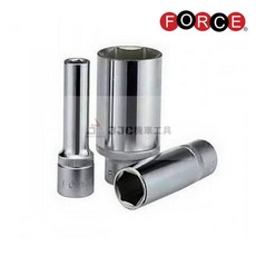 FORCE 六角套筒 公制套筒, 1個, 三分8mm(短套筒28mmL)