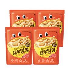 남양유업 우리아이 처음먹는 얌얌 과자, 1세트, 40g, 새우맛