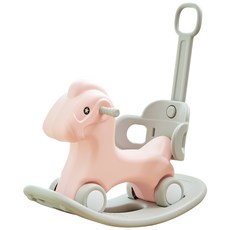 펀엔베이비 4 in1 흔들말 붕붕카, 핑크, 1개 완구_취미/신생아/영아완구 반품 최저가 37,930원