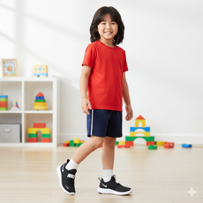 국내매장 나이키 주니어 운동화 플렉스 러너4 블랙화이트