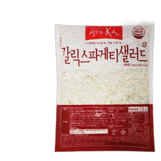 갈릭 스파게티 샐러드 1kg+살사 후실리 샐러드 1kg, 1개, 1kg