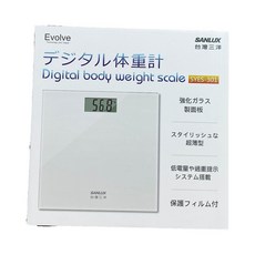 SANLUX 台灣三洋 301 數位電子體重計 - 家用體重機, 白, 1個