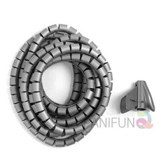 HOOT 3M 전선정리 32mm 커버 그레이 케이블보호덮개