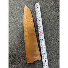 工具家達人 磁鐵木刀鞘 高品質原木刀套 牛刀/三德刀適用 磁吸刀架 安全收納, 1個, 『240mm』240mm牛刀磁鐵木刀鞘, 木紋色