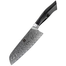 67겹 다마스커스 신주오 XINZUO 산토쿠나이프 Santoku Knife Damascus B32 FENG