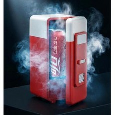 테이블 냉장고 6L 미니레트로 냉온장고 10L 레드 캠핑, D. 4L 흰색 온도차 18-25