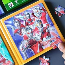 奧特曼進階拼圖3到6歲兒童磁力平圖寶寶益智早教磁性玩具, 1個, 單本裝【交通工具】