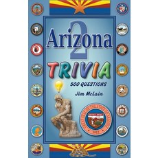 (영문도서) Arizona Trivia 2 Paperback, Book Services Us, English, 9781737824183