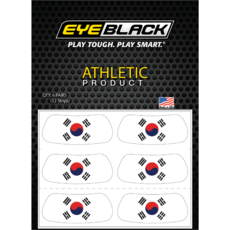 EYEBLACk 대한민국 국가대표 아이블랙 시리즈 아이패치 스티커, 테극기