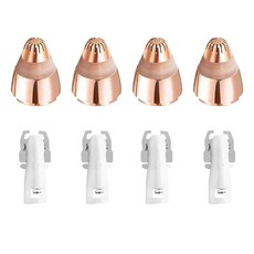 여성용 얼굴 제모 도구 매끄러운 마무리 눈썹 제모 교체 헤드 깨끗한 브러시로 완벽한 얼굴 터치 완벽한 눈썹 제모를 위한 통증 없는 교체 블레이드, 1개