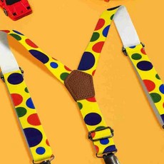 유아 아동 멜빵 패턴 스트랩 맬빵