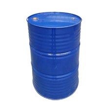 산업용 드럼통 철제 뚜껑형 밀폐형 폐기물 보관통 원통 저장용기 스틸통, 밀폐형 도장 라이트블루 17kg