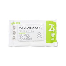 日本KOJIMA咖家 寵物專用Ag銀離子植萃消臭濕紙巾100入/袋-綠茶綠標, 1個, 綠茶綠標