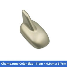 차량 지붕 안테나 장식 스티커 자동차 라디오 신호 외장 부품, 4. Gold