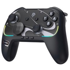 EasySMX S10 게임패드 PC 컨트롤러 무선 조이스틱 안드로이드 iOS 닌텐도 스위치2 호환 웨이크업 기능, 1개, S10 블랙
