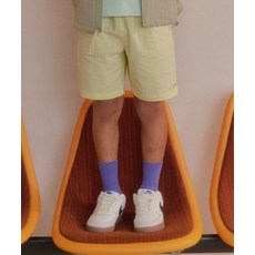 LEE KIDS 베이직 트위치 4부 우븐 팬츠 옐로우 LK2502SO01YL 429211