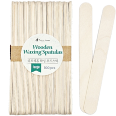 왁싱 우드 스파츌라 스틱 대 100p, 1000개