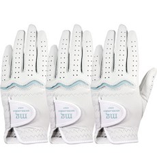 미켈란젤로 주니어 올양피 골프장갑 (왼손에착용)3장 어린이&작은손용 3P 1SET, 3개