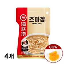 하이디라오 오리지널 즈마장, 4개, 120g