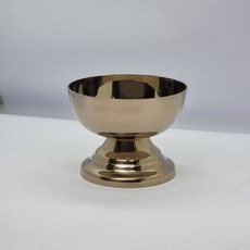 골드빛 티타늄 스텐제기 탕그릇, 1개