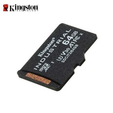 Kingston INDUSTRIAL microSDXC U3 V30 工業級高耐用記憶卡, 1個, 64GB