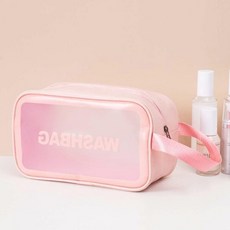 방수 소형 핑크 멀티 비치백 핑크