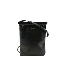 생 로랑 중고 2013-2025 앤티크 램스킨 시드 플랫 크로스 백