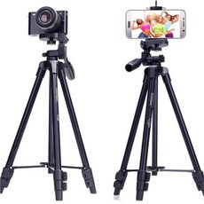 雲騰 YUNTENG 520RM 手機相機通用三角架 輕巧便攜 360度雲台, 1個, 雲騰520三角架+可旋轉式手機夾+遙控器, 雲騰520RM