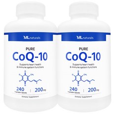 [미국빠른직구] 신제품 마이라이프 내추럴스 코큐텐 CoQ-10 200mg, 240정, 2개