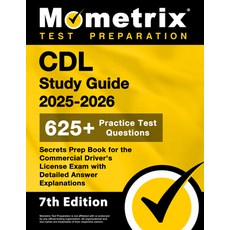(영문도서)CDL Study Guide 2025-2026 - 650+ Practice Test Questions Secrets Prep Book for... Paperback, Mometrix Media LLC, English, 9781516727483