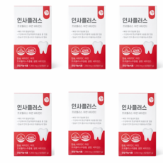 올바른건강식품 인사플러스 프로폴리스 아연 비타민C, 60정, 6개