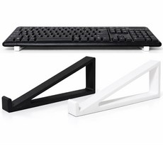 틸럭스 책상 논슬립 키보드 거치대, 1세트, 블랙