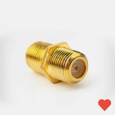 네트워크장비 안테나젠더 연장 비대칭형 골드 타입