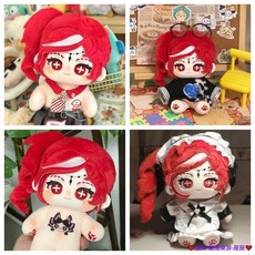 第五人格 祭司 真理之下 菲歐娜 吉爾曼 棉花娃娃 遊戲周邊 換裝公仔 床頭擺件, 1個, 娃娃專屬眼鏡＋梳妝五件套,無骨 款式